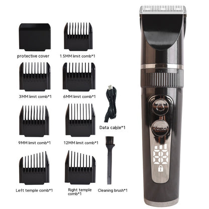 Electric Hair Clipper Electric Clipper LCD Digital Display