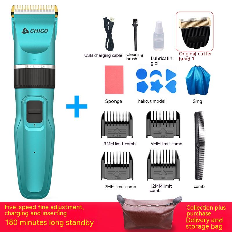 Home Children's Fashion Simple Hair Clipper Suit