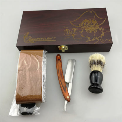 Razor wooden box set