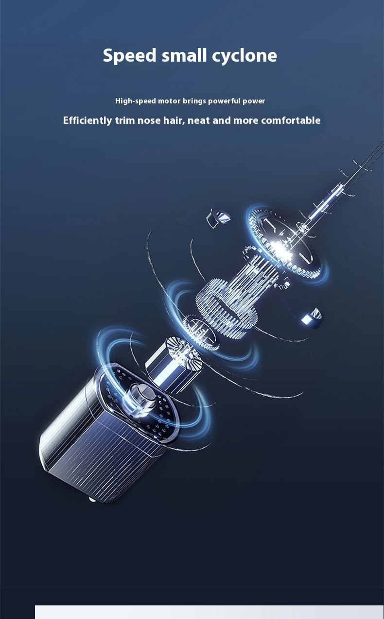 USB Rechargeable Nose Hair Trimmer Portable