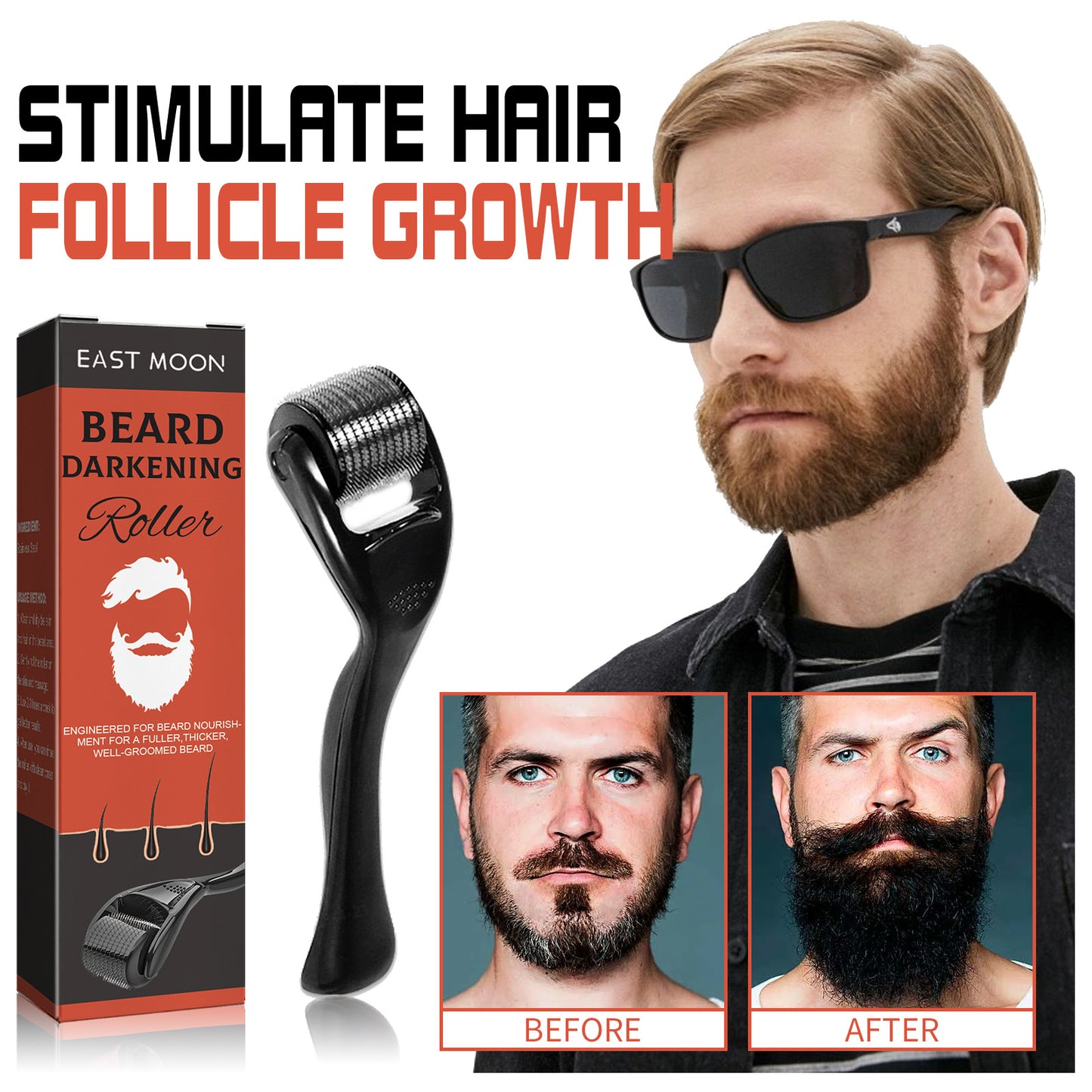 Beard Thick Roller Strong And Moisturizing