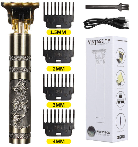 HIENA Panlong Hair Clipper Buddha Head Dragon And Phoenix