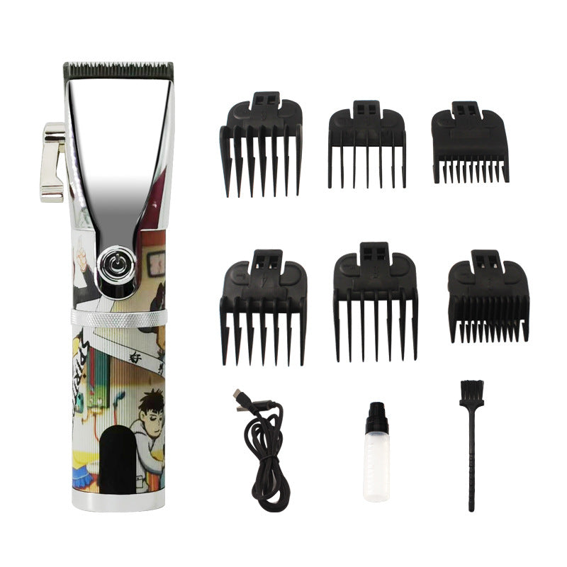 USB Charging LCD Digital Display All Metal Hair Clipper