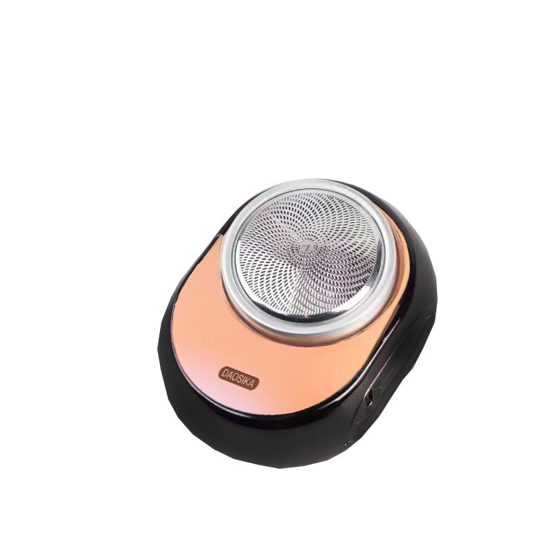 Circular Razor Head Men's Small Portable Round Head Razor – Beard Air