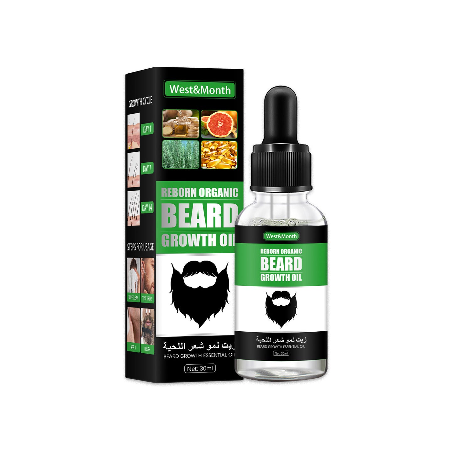 Men's Beard Nourishing And Promoting Growth Liquid