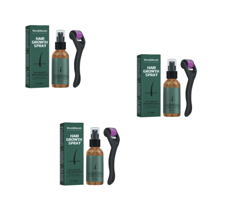 Beard Growth Spray Set Nourishing Moisturizing