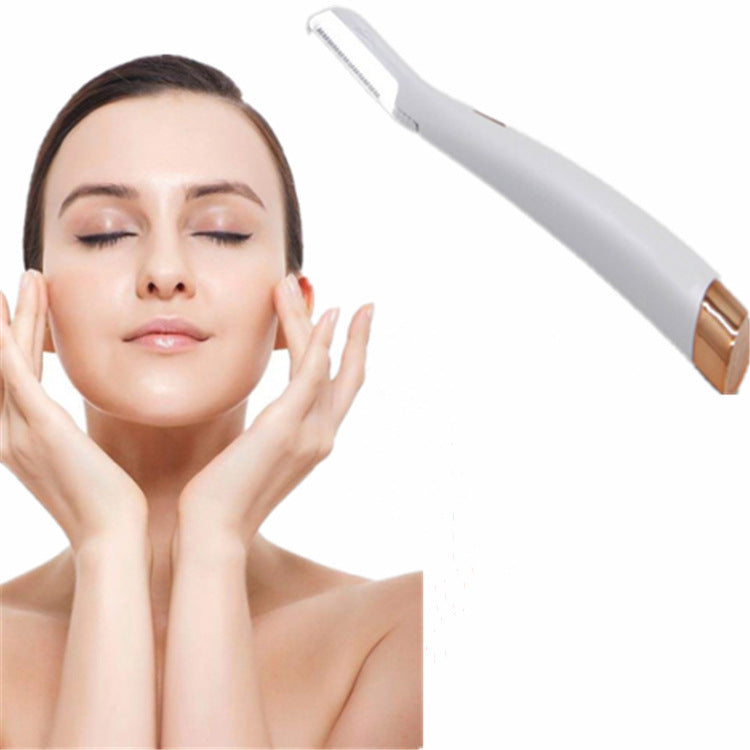 LED Lighted Facial Expoliator Face Hair Remover Shaver Electric