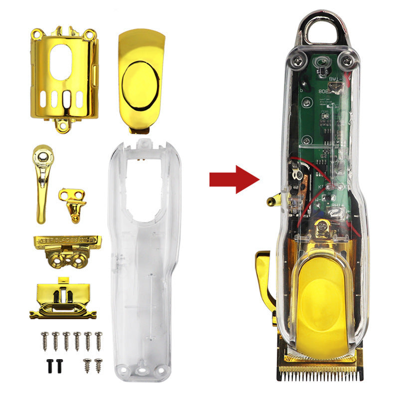 Hair Clipper Personality Modified Shell Electric Clippers Upper And Lo ...