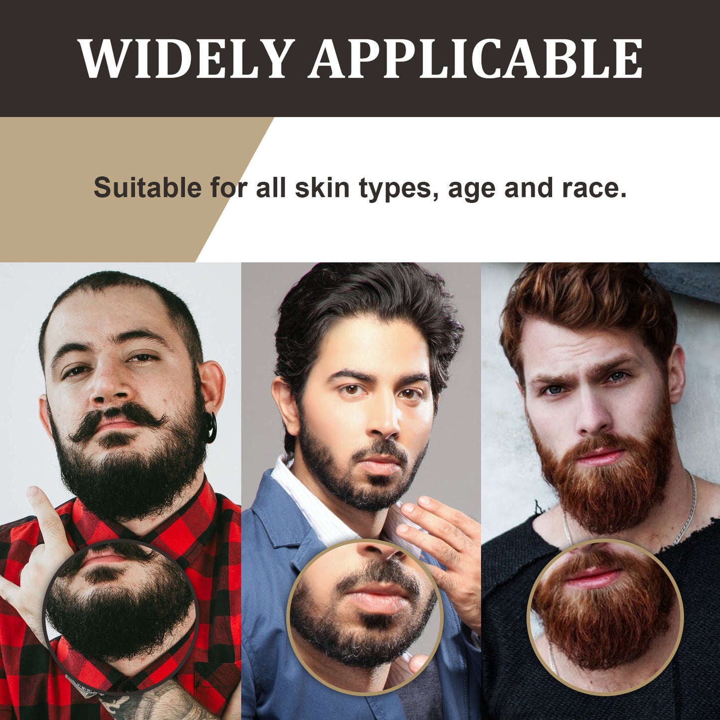 Men's Beard Oil Tough Hair Moisturizing Gentle And Shine