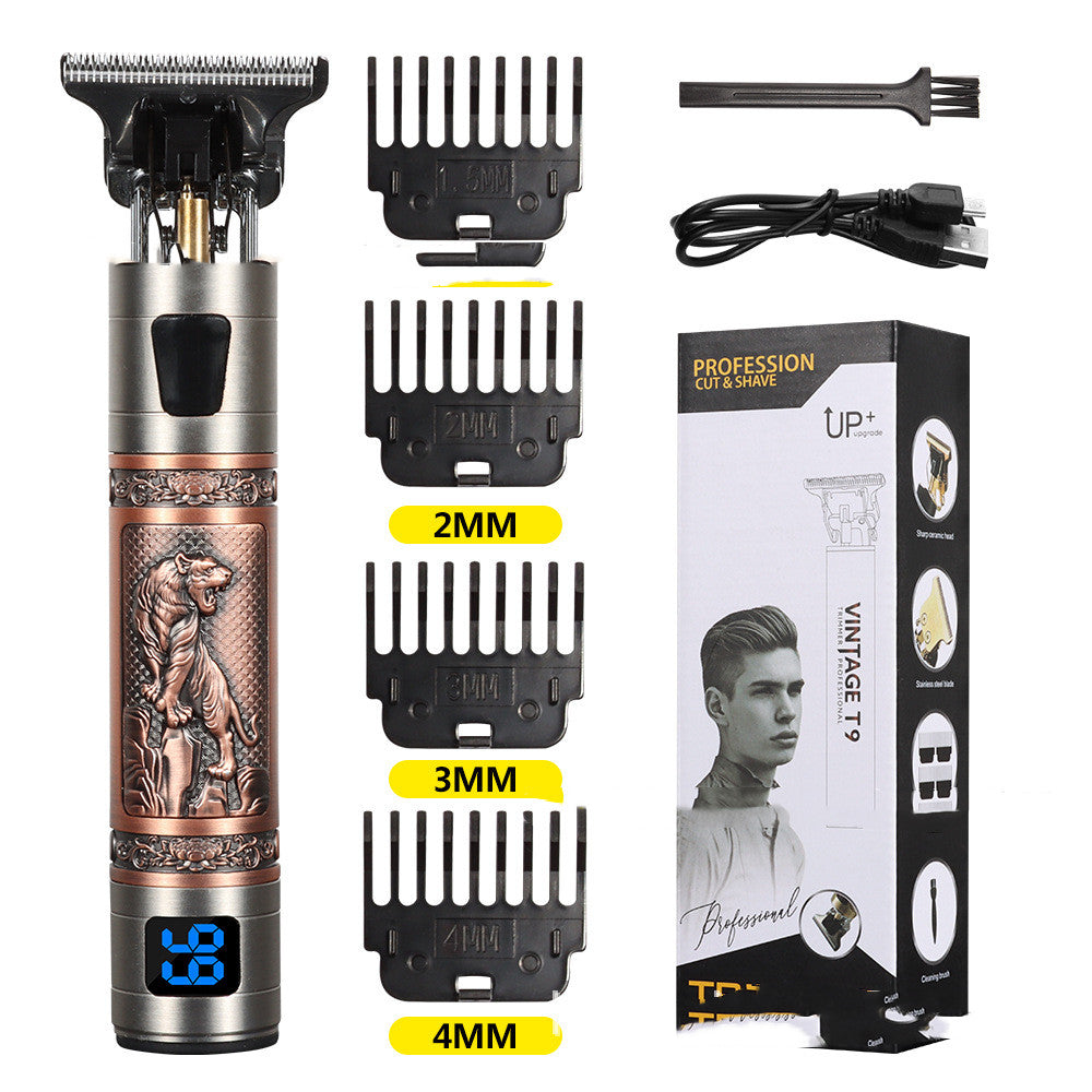 Digital Display Hair Clipper Electric Charging