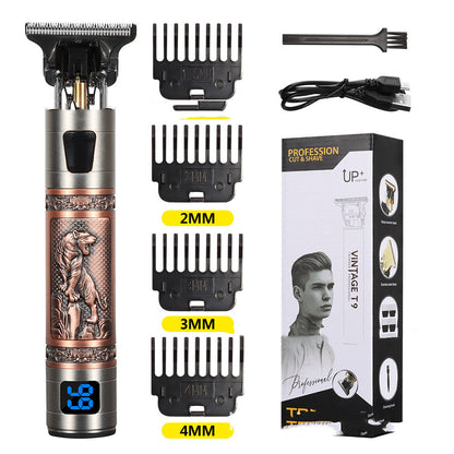 Digital Display Hair Clipper Electric Charging