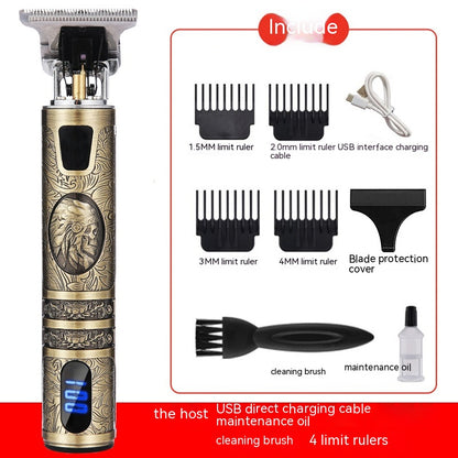 Electric Carving Hair Clipper Optical Head Electric Clipper