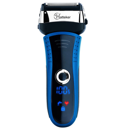 LCD Digital Display Smart Electric Shaver