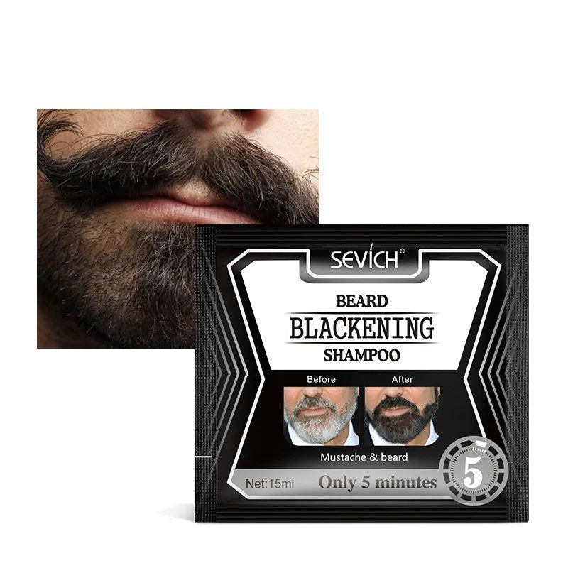 Men Efficient Blackening Beard Coloring Nouri