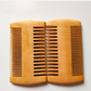 Simple Retro Double-sided Peach And Beech Comb