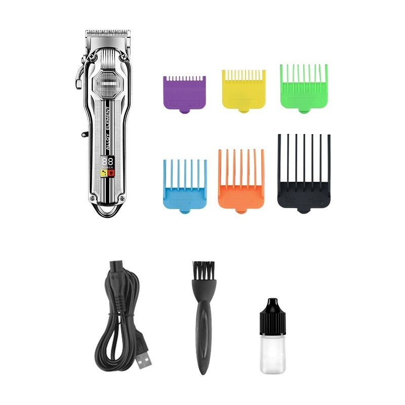 517USB Charging New All-metal Electric Hair Scissors