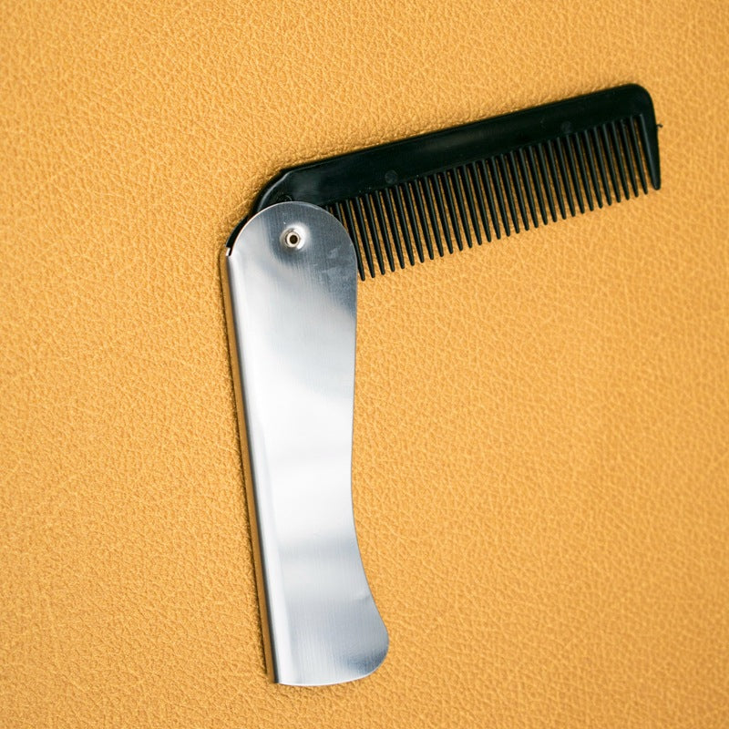 Stainless Steel Folding Comb Small And Easy To Carry Comb