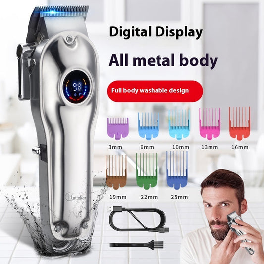Oil Head Engraving Scissors LCD Digital Display