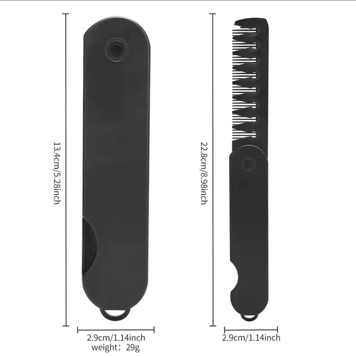 Barber Hair Clipper Folding Combs Multifunctional