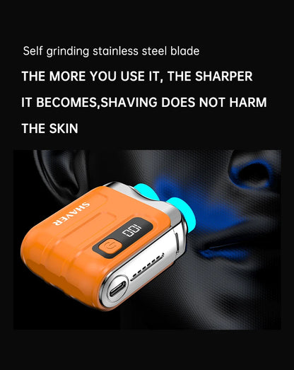 Mini Electric Smart Shaver Household Car Shaver Digital Display