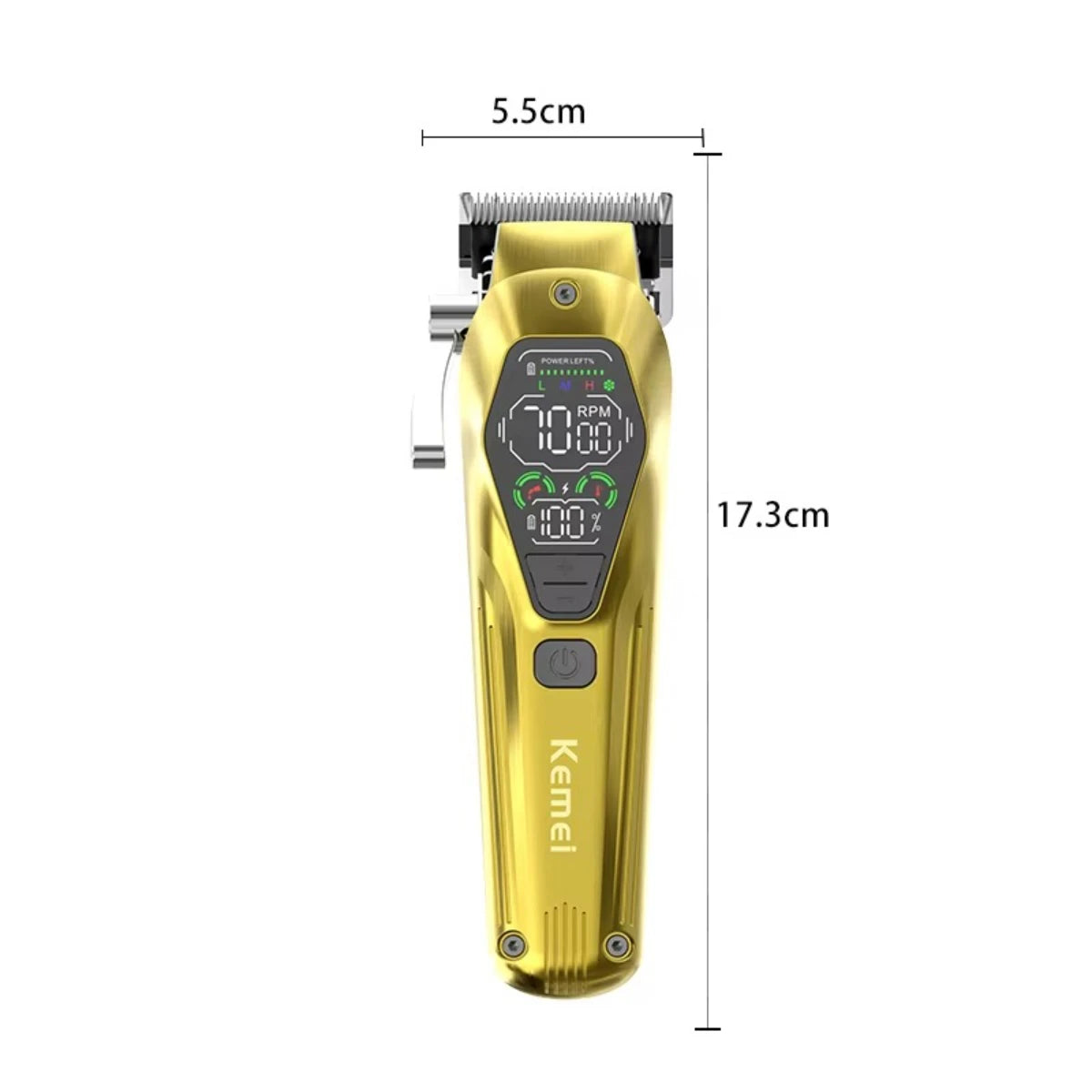 Kemei Hair Trimmers Professional Hair Cut Machine 9000 RPM KM-1698