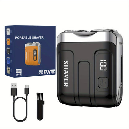 Mini Electric Smart Shaver Household Car Shaver Digital Display