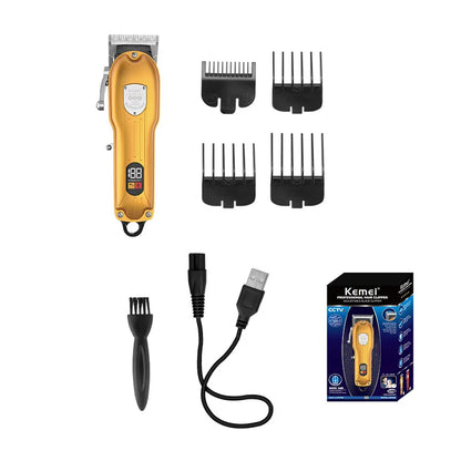 Kemei 10W Powerful Professional Hair Clippers Men All Metal
