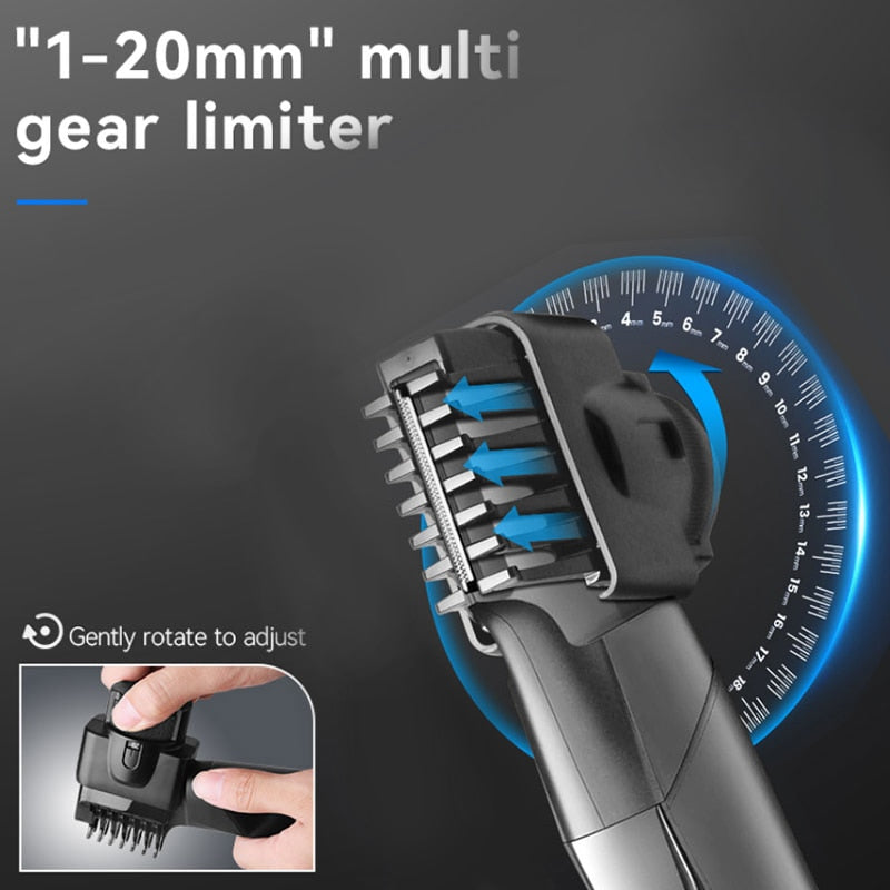 Original Kemei All In One Hair Trimmer For Men Grooming For Face Body Groomer