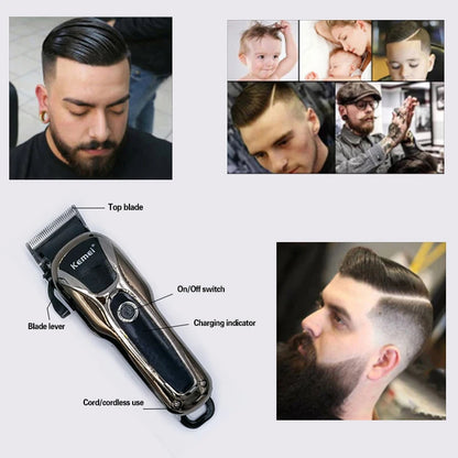 Kemei Hair Clipper Electric Hair Trimmer Professional Men's hair clipper