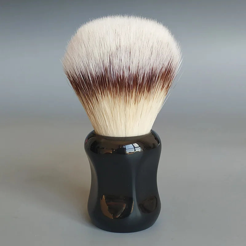 T4 soft synthetic hair shaving brush resin
