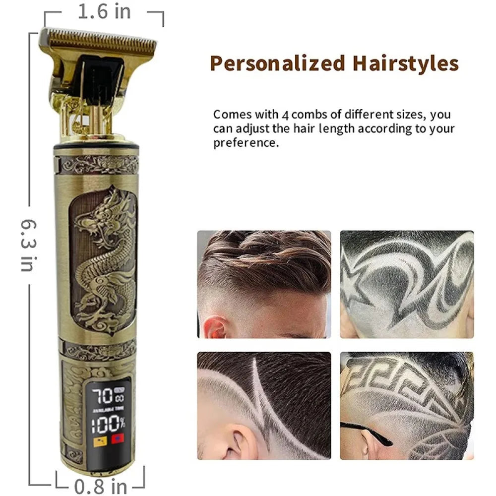 T9 Electric Hair Clipper New Hair Trimmer Professional Shaver