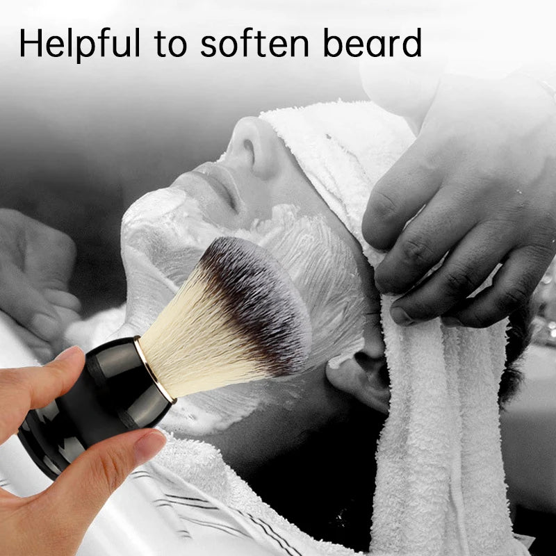 Beard Shaving Brush Makeup brushes Wooden Handle Bristle
