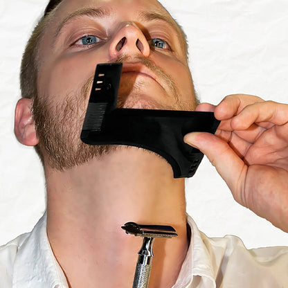 Fashion Beard Styling Template Comb New Barber Styling comb