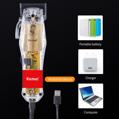 Original Kemei Adjustable Cordless Hair Clipper For Men