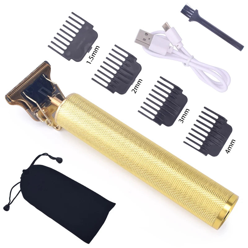 T9 Hair Clipper Professional Electric Hair Trimmer 0mm Baldheaded