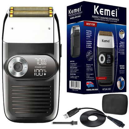 Kemei Rechargeable Hair Shaver For Men Electric Shaver