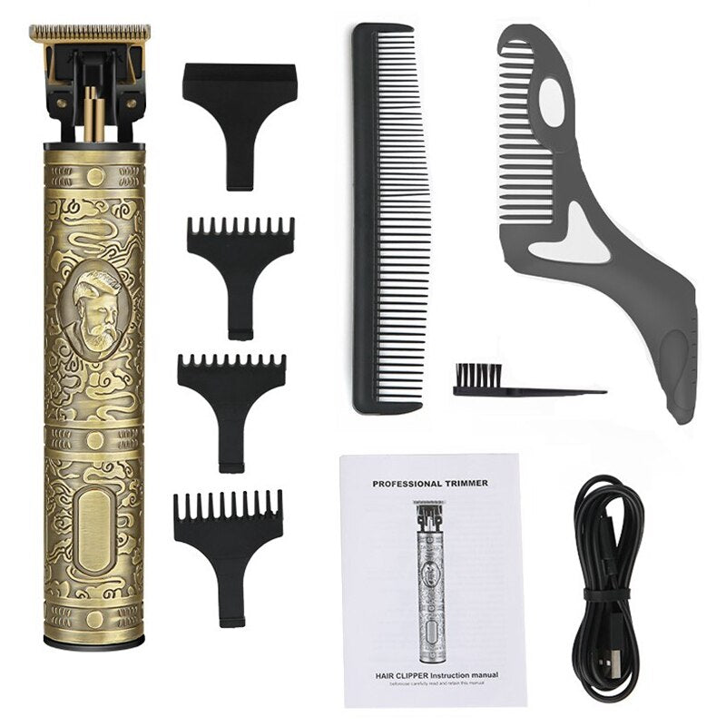 Original Kemei Zero Blade 2 Speed Metal Hair Trimmer For Men