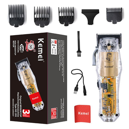 Original Kemei Cordless Powerful Hair Clipper For Men