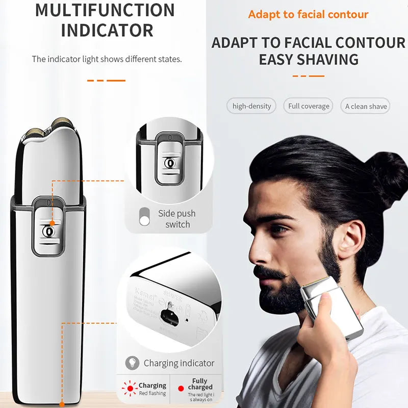 Kemei Tx5 Pro Metal Housing Barber Shop Hair Electric Shaver