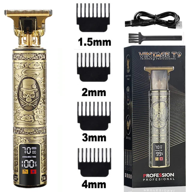 T9 Electric Hair Clipper New Hair Trimmer Professional Shaver