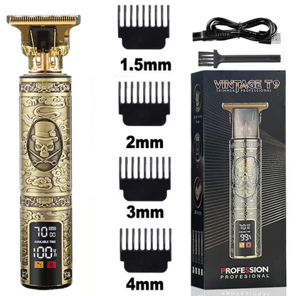 T9 Electric Hair Clipper New Hair Trimmer Professional Shaver
