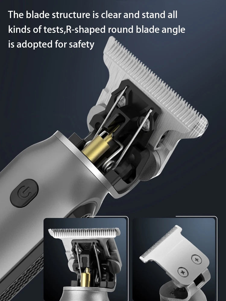 kemei hair trimmer KM-1757 cordless rechargeable hair clipper