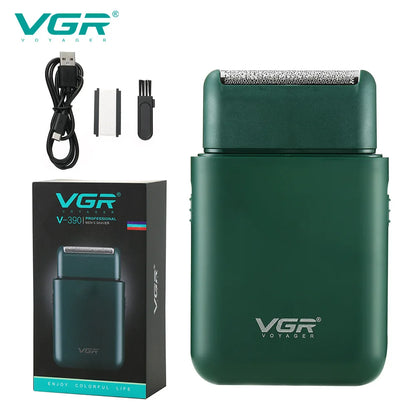 VGR Professional Electric Shaver for Men USB Rechargeable 2 Cutter