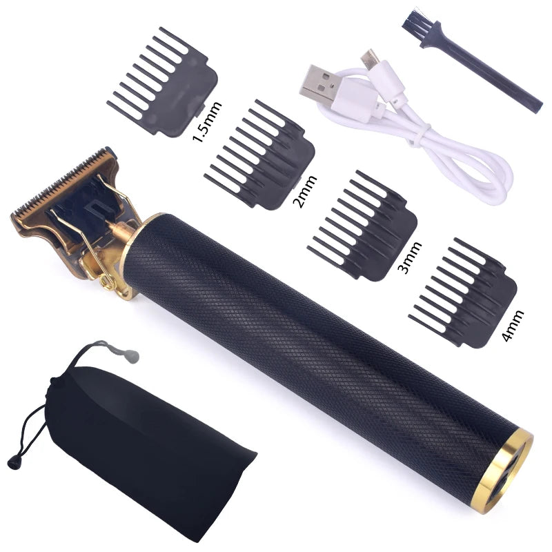 T9 Hair Clipper Professional Electric Hair Trimmer 0mm Baldheaded