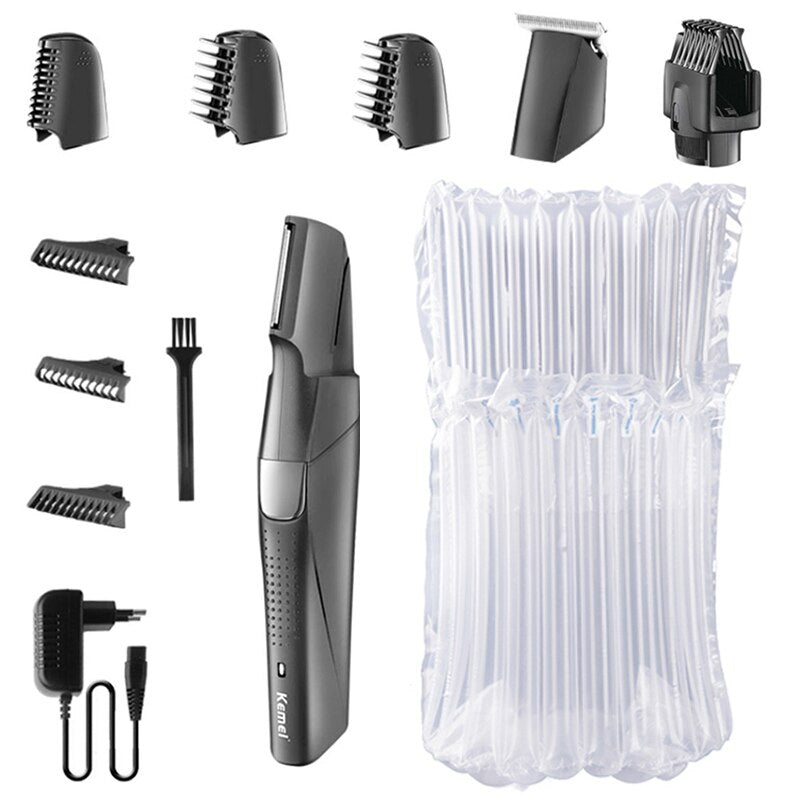 Original Kemei All In One Hair Trimmer For Men Grooming For Face Body Groomer