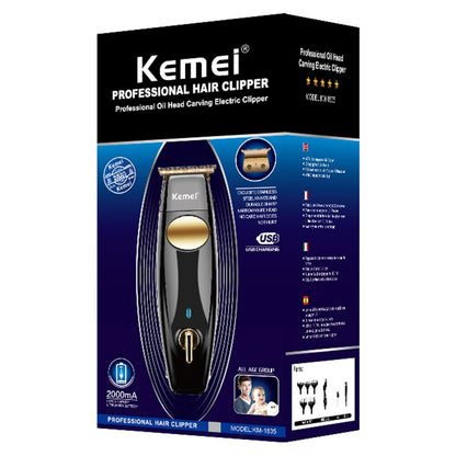 Original Kemei Cordless Hair Trimmer For Men Hair Clipper