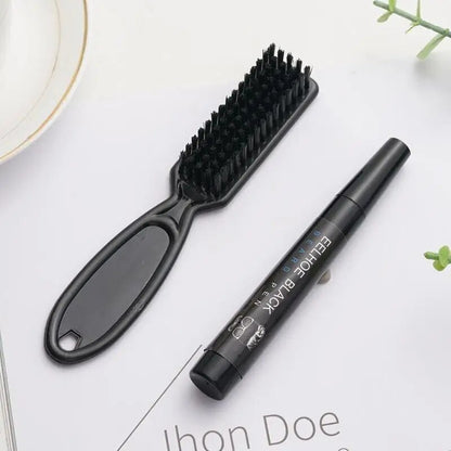 Beard Filling Pen Kit Barber Pencil With Brush Male Tool Hair Eyebrow