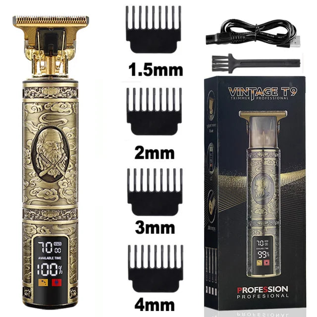 T9 Electric Hair Clipper New Hair Trimmer Professional Shaver