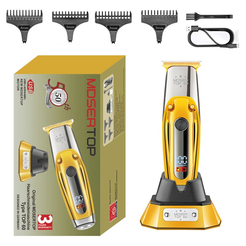 Original Kemei Metal Housing Professional Hair Trimmer For Men Beard Hair Clipper