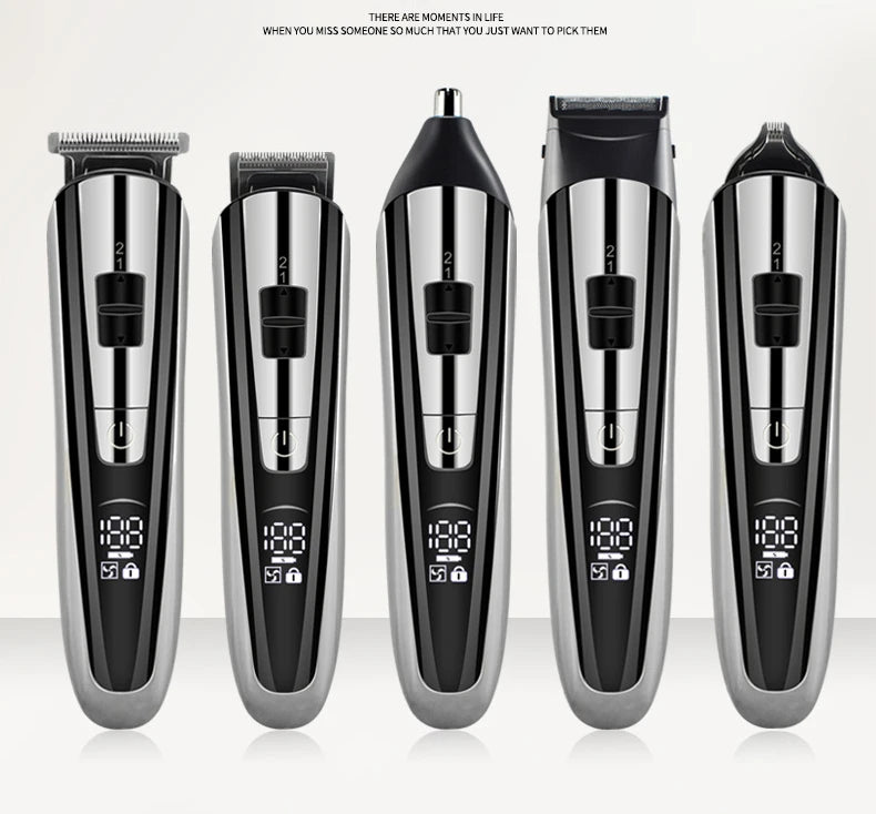 Kemei Electric Hair Clipper Beauty kit for Men Electric shaver beard trimmer